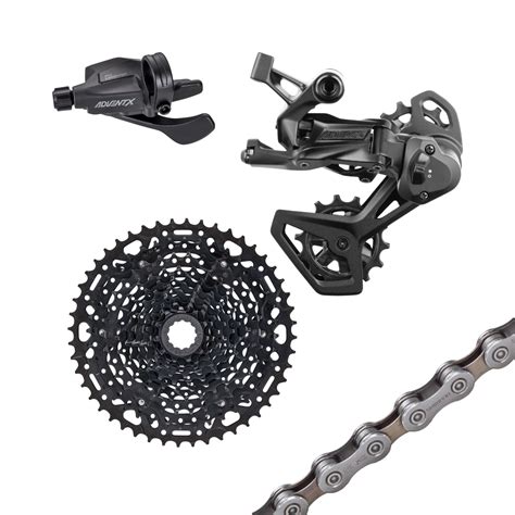 Microshift Advent X Drivetrain Kit V Rear Derailleur Two Hoosiers