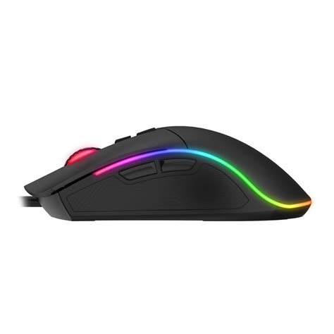 Souris Gaming Filaire Optique Havit MS1001 RGB Noir SpaceNet