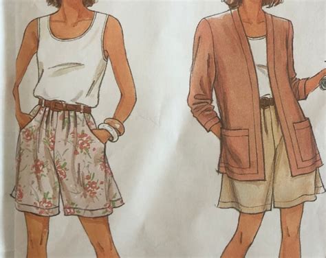 Simplicity Pattern Uncut S Vintage Easy Round Yoked Dress