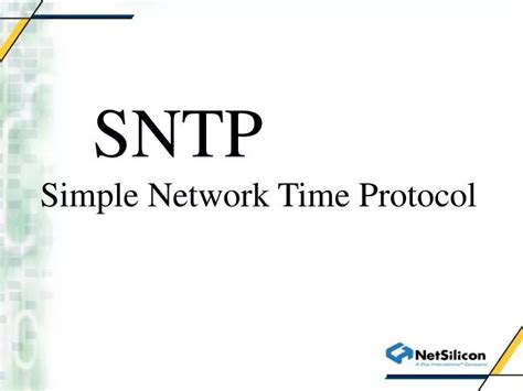 Ppt Sntp Simple Network Time Protocol Powerpoint Presentation Free