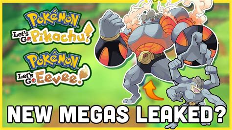 New Megas In Pokemon Lets Go Youtube