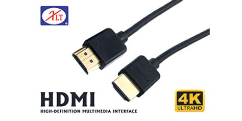 Xlt High Speed Hdmi Cable With Ethernet Gold Plated Connection V20 For