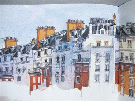 Paris Sketchbook Fabrice Moireau Urban Sketching Paris