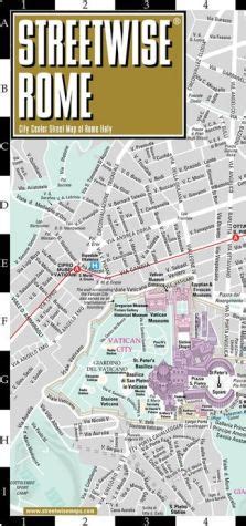 Streetwise Rome Map - Laminated City Center Street Map of Rome, Italy ...