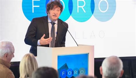 Milei expuso en el Foro Llao Llao y proyectó una revolución liberal