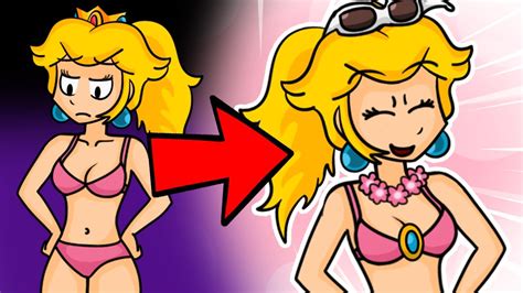 Pasta Unvollst Ndig Legende Peach Bikini Dusche Der Eigent Mer Schleim