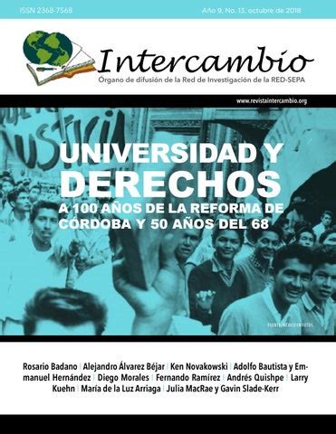 Intercambio Universidad Y Derechos A Anos De La Reforma De