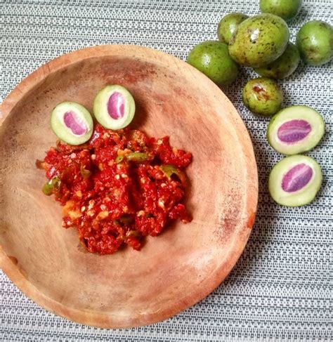 Resep Sambel Gandaria Khas Jawa Barat Yang Pedas Dan Segar