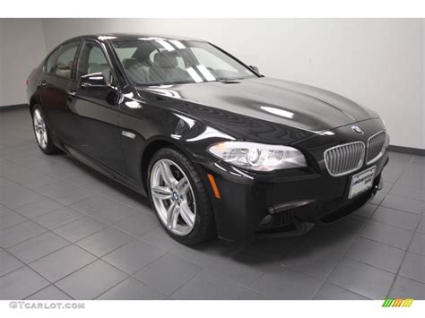 2012 Jet Black Bmw 5 Series 550i Sedan 73484948 Car