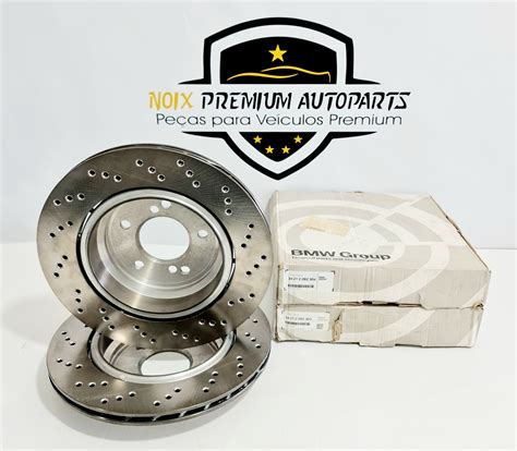 Disco De Freio Traseiro Original Bmw Noix Premium Parts