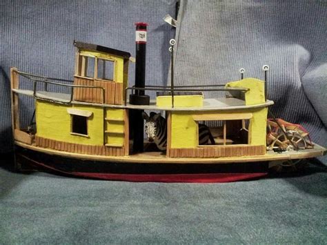 Paddlewheel Boat Model Kits