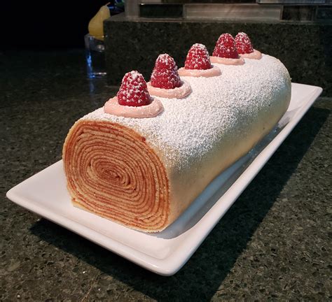 Homemade Brazilian Bolo De Rolo 14 Layer Guava Cake Roll R Food