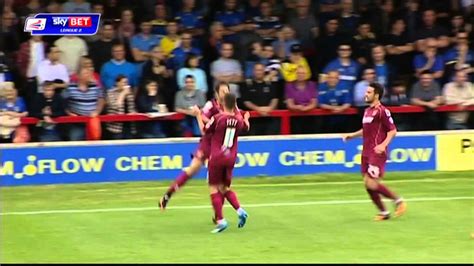 Highlights Afc Wimbledon 2 3 Stevenage Youtube