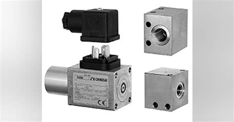 Omega Introduces Psw8 Compact Modular Pressure Switches Chemical Processing