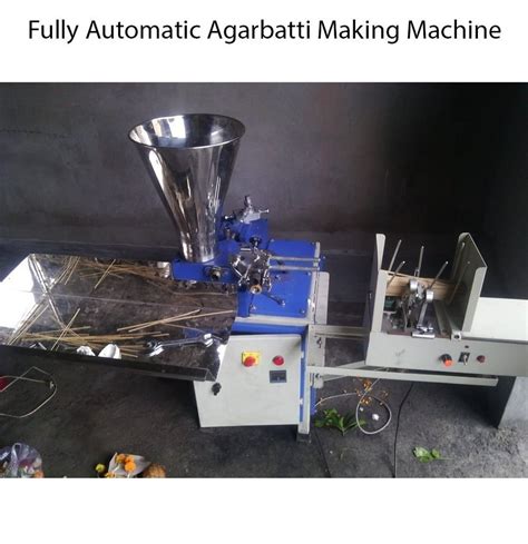 Mild Steel Fully Automatic Agarbatti Making Machine At Rs Piece