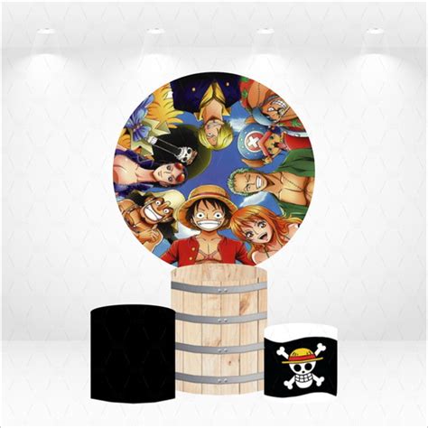 Painel Redondo Kit De Capas De Cilindros One Piece Elo