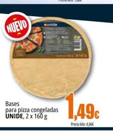 Bases Para Pizza Congeladas Unide X G Oferta En Unide Supermercados