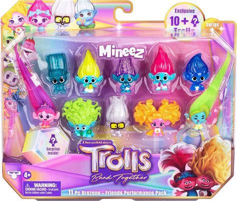 Amazon Dreamworks Trolls Band Together Mineez Pc Brozone