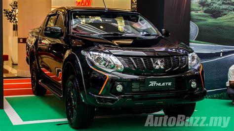 Mitsubishi Triton VGT Athlete launched - decked out in Black - AutoBuzz.my