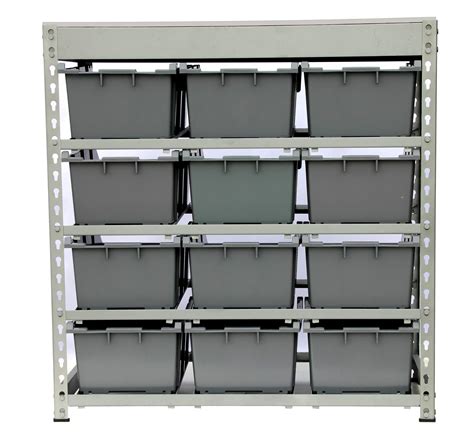 Kings Rack Bin Rack Boltless Steel Storage System Organizer W 12