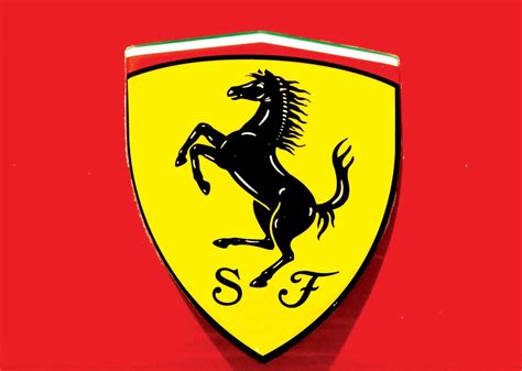 FERRARI BADGE A3 POSTER PRINT HAL302 | eBay