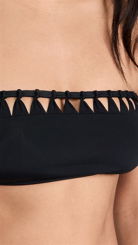 Vix Paula Hermanny Solid Leeza Bandeau Top Shopbop