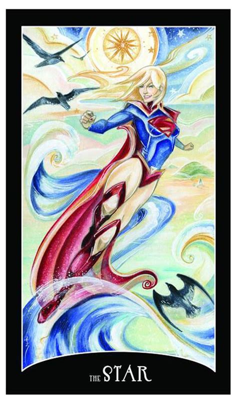 The Star Dc Comics Justice League Tarot Tarot Cards Art Star Tarot