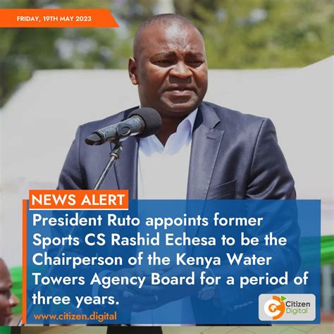 Citizen Tv Kenya On Twitter President Ruto Appoints Former Sports Cs