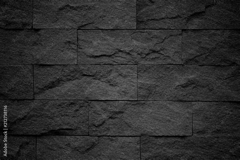 Dark grey black slate background or natural stone texture. Stock Photo ...