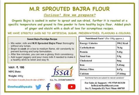 Sprouted Bajra Nutritional Value Besto Blog