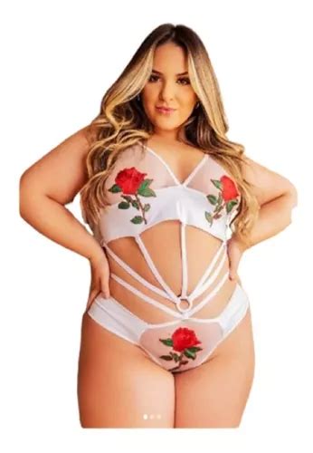 Conjunto Lingerie Secret Plus Size Sexy Luxo Promoção MercadoLivre