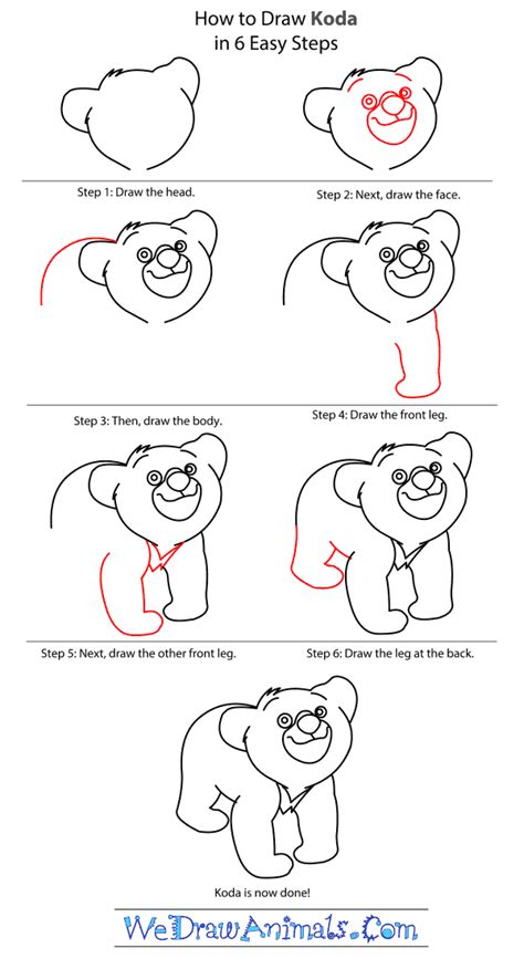 Image result for how to draw a cartoon bear step by step | Bear sketch ...