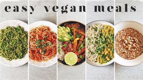 How To Make Simple Vegan Dinner Recipes For Beginners