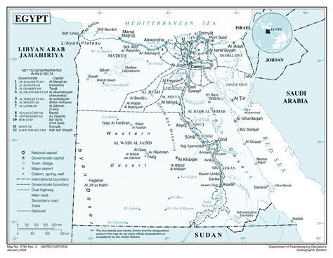 Ancient Egypt Map With Cities