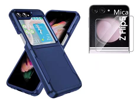 Funda De Uso Rudo Mica Hydrogel Para Samsung Galaxy Z Flip Meses