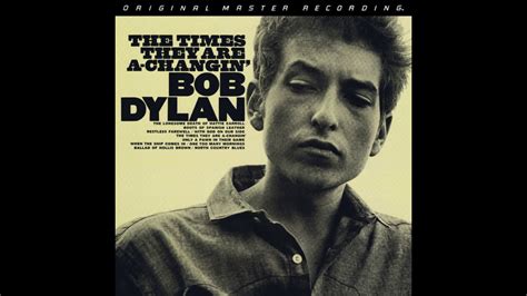 Bob Dylan The Times They Are A Changin Full Album Youtube