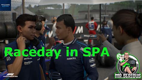 F Manager Karriere Williams Raceday In Spa Youtube