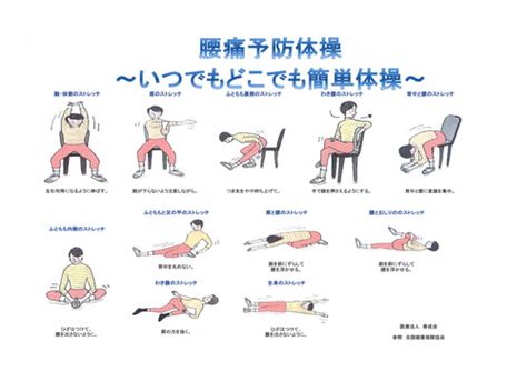 腰痛予防 安全衛生～安全な職場づくりのためのサイト