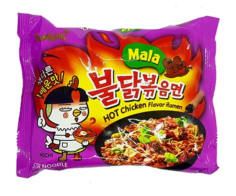 Samyang Mala Hot Chicken Flavor Ramen Korean Stir Fried Noodle 476 Oz