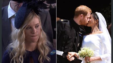 Gesto De La Exnovia De Harry Durante La Boda De Este Y Meghan Markle Se