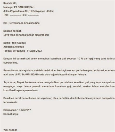 Contoh Surat Official Style - Kumpulan Contoh Surat dan Soal Terlengkap