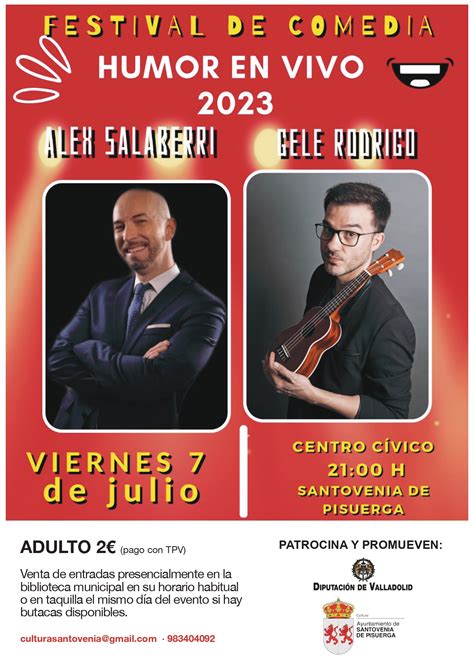 GELE RODRIGO Y ÁLEX SALABARRI FESTIVAL DE COMEDIA EN VIVO VIERNES