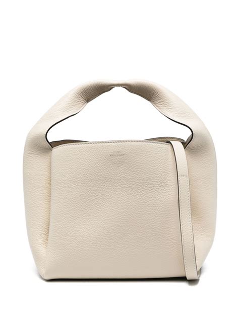 Toteme Bolsa Bucket Blanco Farfetch Mx