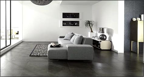 Living Room White Walls Dark Floor - Living Room : Home Decorating ...