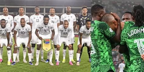 Well Done To Nigeria South Africa Congratulates The Super Eagles