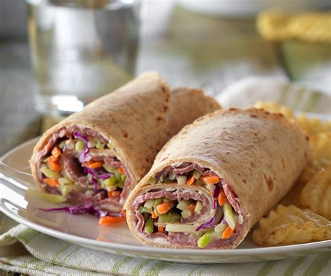 Roast Beef & Veggie Wraps | Beef Loving Texans | Beef Loving Texans is your one-stop information ...