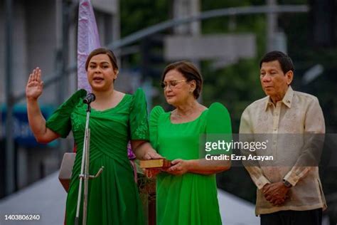 188 Rodrigo Duterte Sworn In As President Of The Philippines Stock