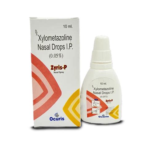 Zyris P Xylometazoline Nasal Drops I P At Rs 43 12 Piece Ashok Vihar