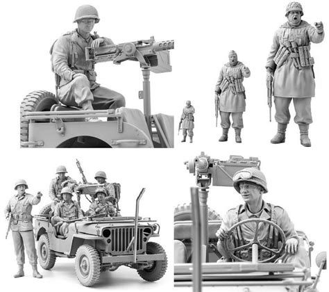 Sol Model Has New Figures Of A German In Three Scales And Some Jeep