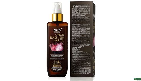 Buy WOW Skin Science Onion Black Seed Hair Oil 200 Ml Online At Best